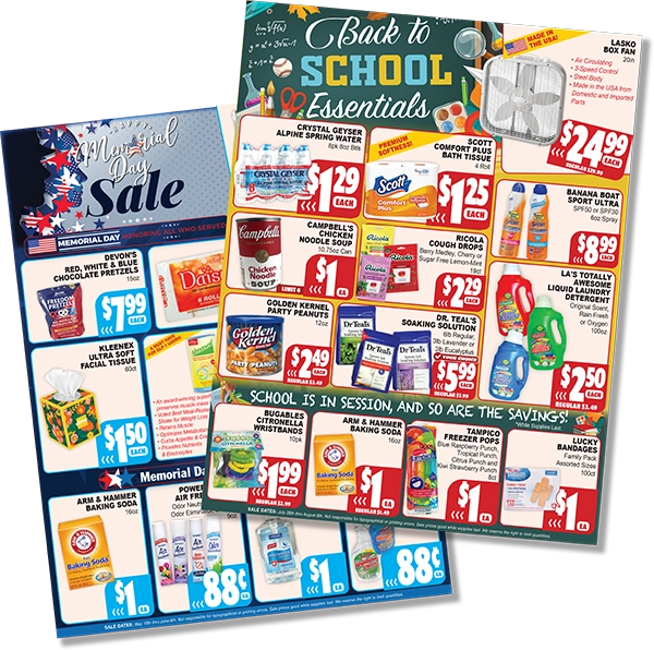 Two examples of the APCI sales circular
